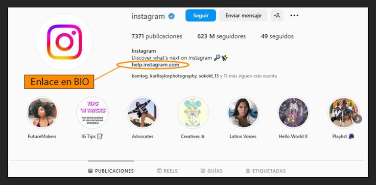 Diferentes Formas De Poner Un Enlace En Instagram